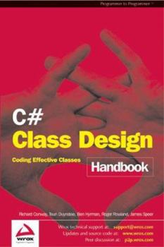 Paperback C# Class Design: Coding Effective Classes Book