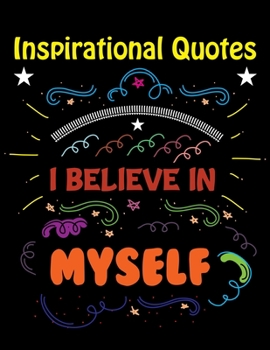 Paperback Inspirational Quotes: I Believe In Myself Book