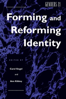 Hardcover Genders 21: Forming and Reforming Identity Book