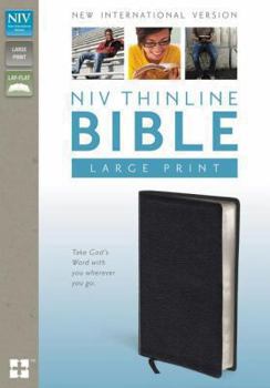 Bonded Leather Thinline Bible-NIV-Large Print [Large Print] Book