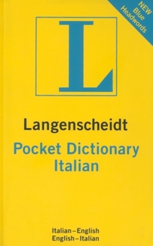 Paperback Italian Pocket Dictionary Book