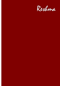 Reshma : Collectible Notebook