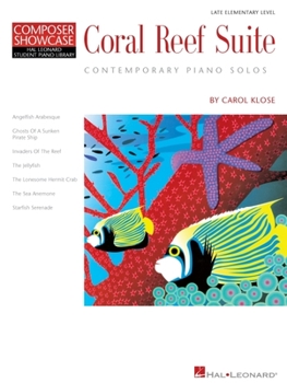Paperback Coral Reef Suite: Late Elementary Level Composer Showcase Book