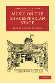 Paperback Music on the Shakespearian Stage Book