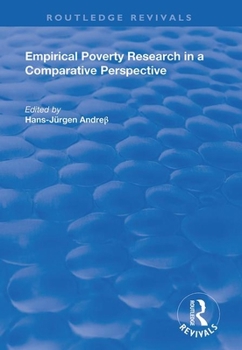 Paperback Empirical Poverty Research in a Comparative Perspective Book
