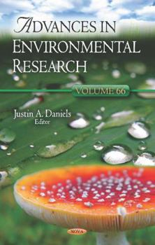 Hardcover Advances in Environmental Research Book