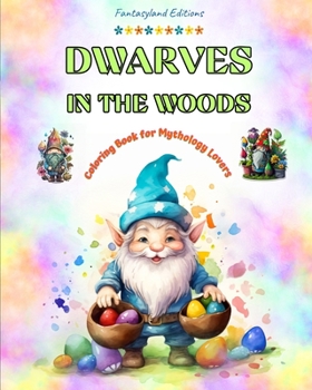 Dwarves in the Woods Coloring Book for Mythology Lovers Creative Dwarf Scenes for Teens and Adults: A Collection of Splendid Designs to Enhance Creativity and Relaxation