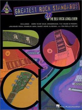 Paperback Greatest Rock Standards Book