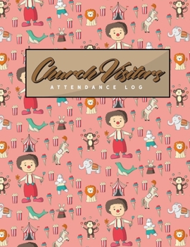 Paperback Church Visitors Attendance Log Book