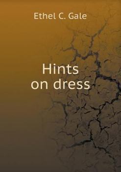 Paperback Hints on dress Book