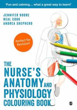 Paperback The Nurse's Anatomy and Physiology Colouring Book