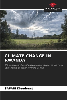 Paperback Climate Change in Rwanda Book