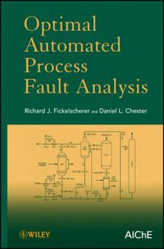 Hardcover Optimal Automated Process Fault Analysis Book