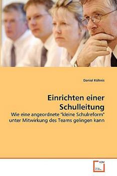 Paperback Einrichten einer Schulleitung [German] Book