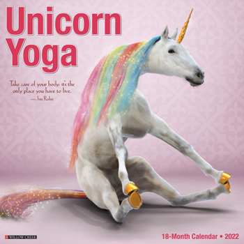 Calendar Unicorn Yoga 2022 Wall Calendar Book
