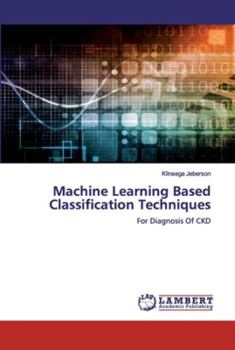 Paperback Machine Learning Based Classification Techniques Book