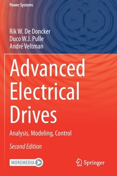 Paperback Advanced Electrical Drives: Analysis, Modeling, Control Book