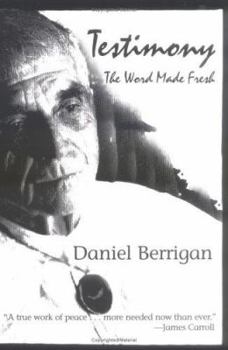 Paperback Testimony: The Word Made Fresh Book