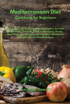 Paperback Mediterranean Diet Cookbook for Beginners Book