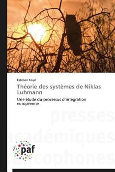 Paperback Théorie Des Systèmes de Niklas Luhmann [French] Book