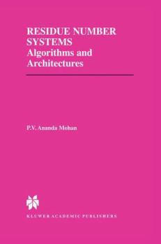 Paperback Residue Number Systems: Algorithms and Architectures Book
