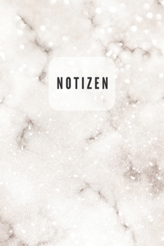 Notizen: Blanko Abstrakt Motiv Heft für Aufzeichnungen Lettering Handschrift zum Selbstgestalten | ein Tolles und Kreatives Geschenk (German Edition)
