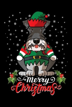 merry Christmas: Funny Yorkshire Terrier Christmas Dog Mom Elf Costume Women  Journal/Notebook Blank Lined Ruled 6x9 100 Pages