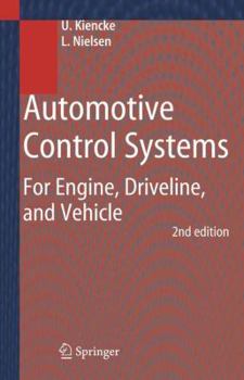 Hardcover Automotive Control Systems: For Engine, Driveline, and Vehicle Book