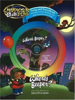 Hardcover Where's Beeper? [With CD] Book