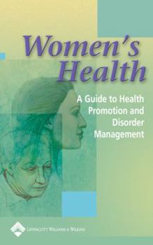 Paperback Women's Health: A Guide to Health Promotion and Disorder Management Book