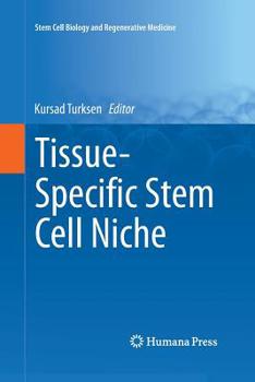 Paperback Tissue-Specific Stem Cell Niche Book
