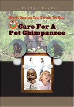 Library Binding Care for a Pet Chimpanzee Book