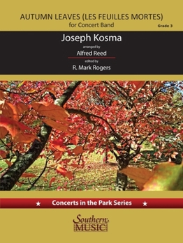 Paperback Autumn Leaves (Les Feuilles Mortes): Full Score Book