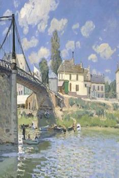 Paperback Journal: Alfred Sisley: Simple Lined Page Journal Book