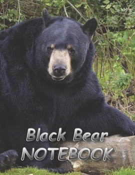 Black Bear NOTEBOOK: notebooks and journals 110 pages (8.5"x11")