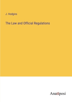 Paperback The Law and Official Regulations Book