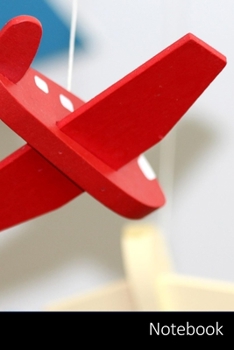 Notebook: 110 Seiten, liniert. Flugzeug Notizbuch / persönliches Tagebuch / Schreibheft / Logbuch / Planer / Vokabelheft / Notizen - 6 x 9 Zoll (15,24 ... Seiten mit Datumslinie, glänzendes Cover.