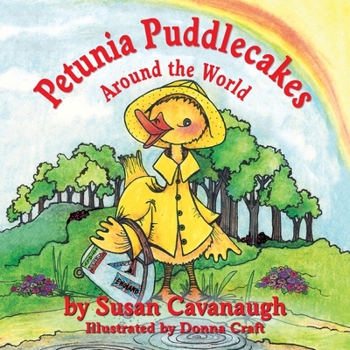 Paperback Petunia Puddlecakes Around the World Book