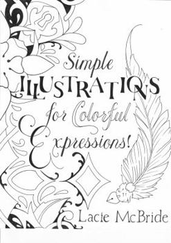 Paperback Simple Illustrations for Colorful Expressions! Book