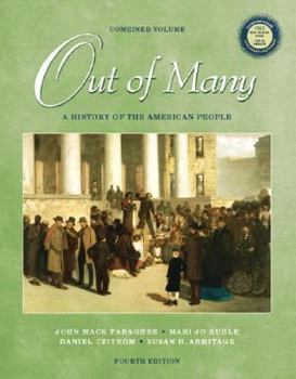 Hardcover Out of Many: A History of the American People, Combined Volume Book