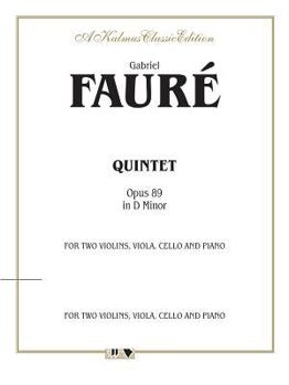 Paperback Quintet in D Minor, Op. 89 Book