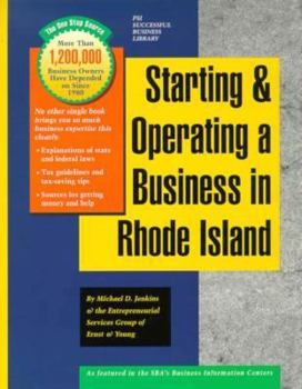 Hardcover Starting and Operating a Business in Rhode Island Book