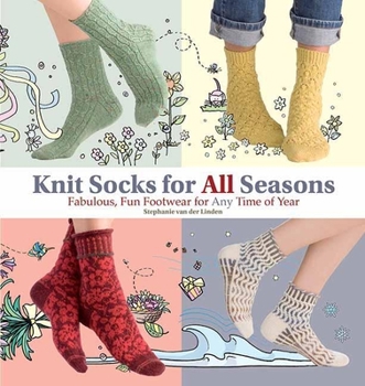 Hardcover Knit Socks for All Seasons [With Booklet] Book
