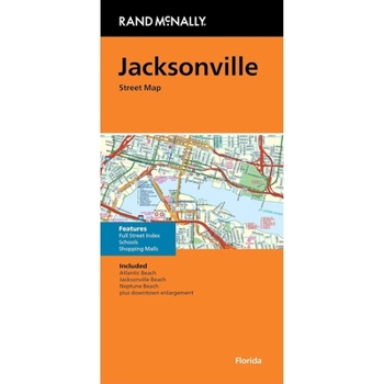 Loose Leaf Rand McNally Jacksonville FL Street Map Book