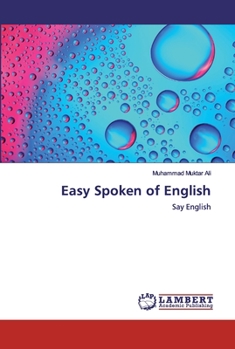 Paperback Easy Spoken of English Book