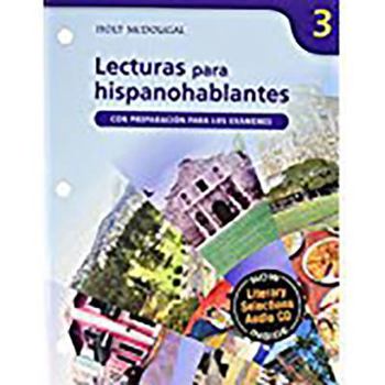 Paperback ?avancemos!: Lecturas Para Hispanohablantes (Student) with Audio CD Level 3 [Spanish] Book