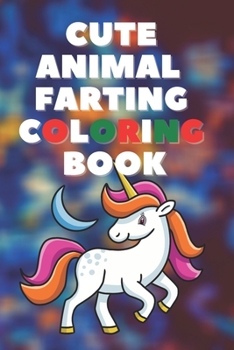 Paperback cute animal farting coloring book: Coloring Book for Cat Lovers Book