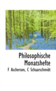 Philosophische Monatshefte