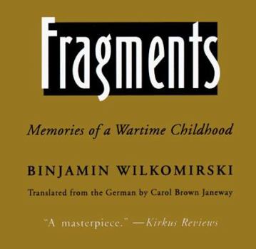 Hardcover Fragments: Memories of a Wartime Childhood Book