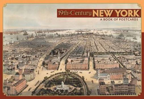 Paperback 19th Century New York Postcard Book